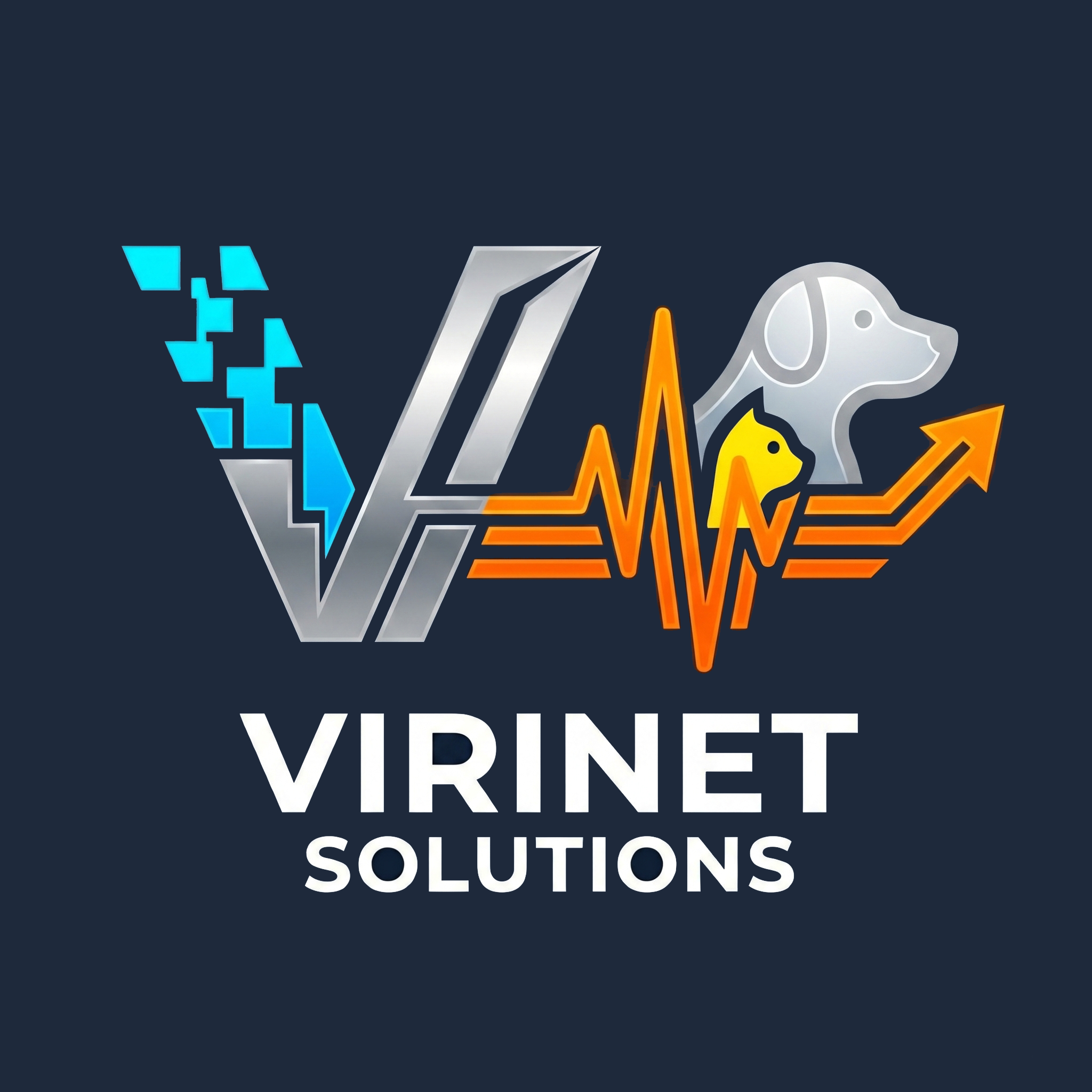 Logotipo oficial de ViriNet Solutions
